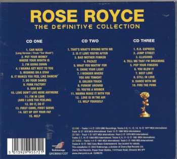 3CD Rose Royce: The Definitive Collection