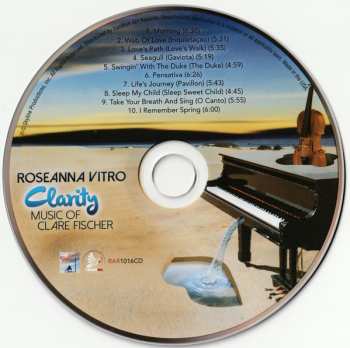 CD Roseanna Vitro: Clarity - Music Of Clare Fischer