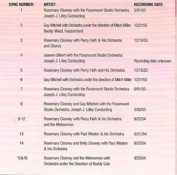 CD Rosemary Clooney: Red Garters / Irving Berlin's White Christmas