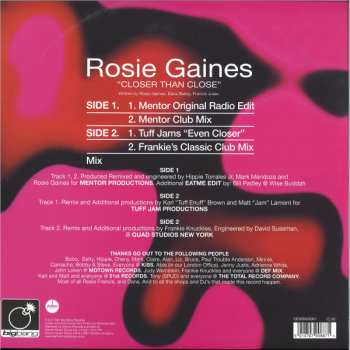 LP Rosie Gaines: Closer Than Close