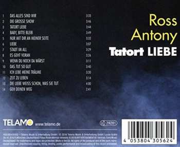 CD Ross Antony: Tatort Liebe