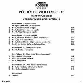 CD Gioacchino Rossini: Complete Piano Music • 10