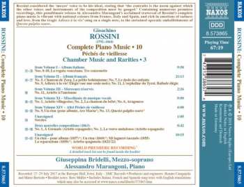 CD Gioacchino Rossini: Complete Piano Music • 10