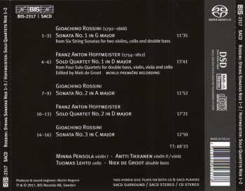 SACD Gioacchino Rossini: String Sonatas Nos 1 – 3 / Solo Quartets Nos 1 & 2