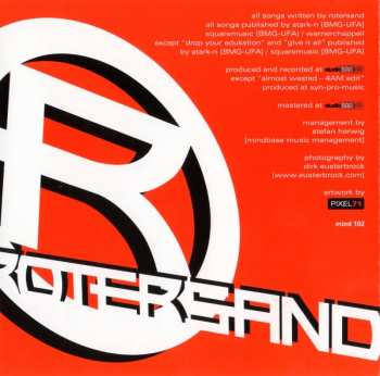 CD Rotersand: Dare To Live - Perspectives On Welcome To Goodbye
