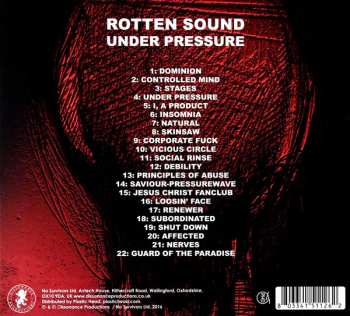 CD Rotten Sound: Under Pressure DIGI