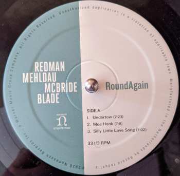 LP Joshua Redman: RoundAgain