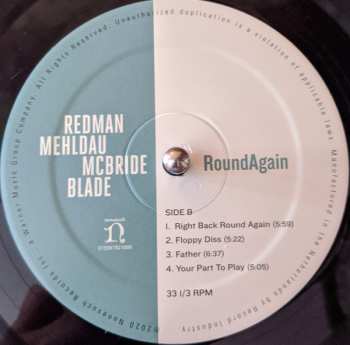 LP Joshua Redman: RoundAgain