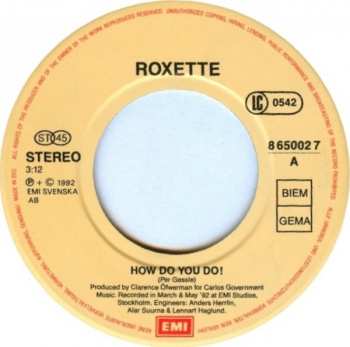 SP Roxette: How Do You Do!