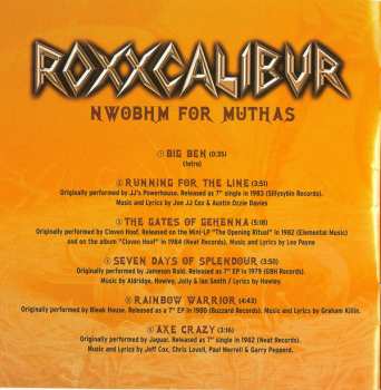 CD Roxxcalibur: NWOBHM For Muthas