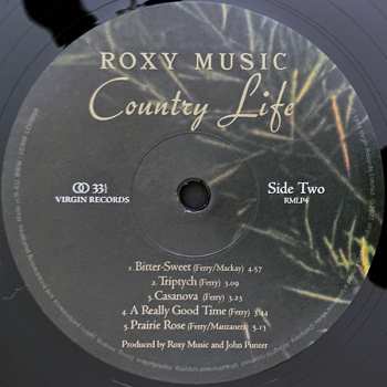 LP Roxy Music: Country Life