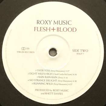 LP Roxy Music: Flesh + Blood