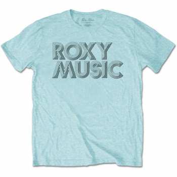 Merch Roxy Music: Póló Disco Logo Roxy Music