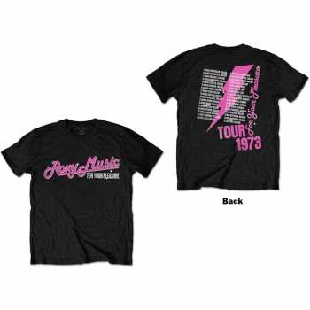 Merch Roxy Music: Tričko For Your Pleasure Tour  S