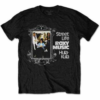Merch Roxy Music: Póló Street Life Hula-kula 