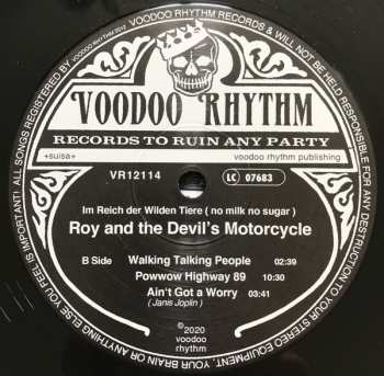LP Roy And The Devil's Motorcycle: Im Reich Der Wilden Tiere (No Milk No Sugar)