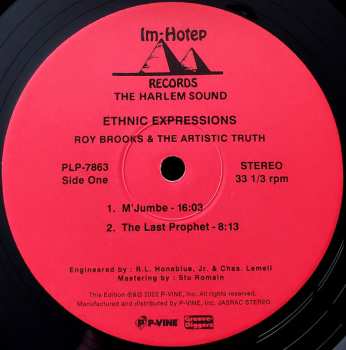 LP Roy Brooks And The Artistic Truth: Ethnic Expressions LTD