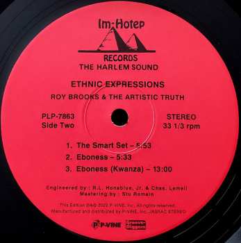 LP Roy Brooks And The Artistic Truth: Ethnic Expressions LTD