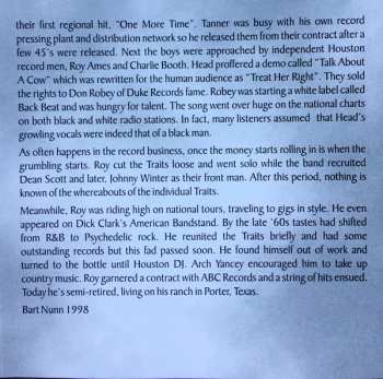 CD Roy Head: The Best Of Roy Head & The Traits Teeny Weeny Bit 