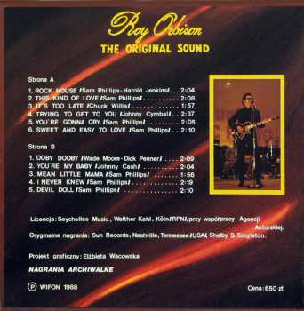 LP Roy Orbison: The Original Sound