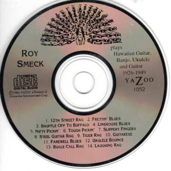 CD Roy Smeck: Plays Hawaiian Guitar, Banjo, Ukulele And Guitar   1926-1949