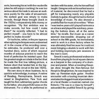 CD Roy Smeck: Plays Hawaiian Guitar, Banjo, Ukulele And Guitar   1926-1949