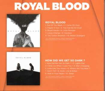 2CD/Dobozkészlet Royal Blood: Royal Blood + How Did We Get So Dark ? LTD