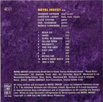 CD Royal Incest: Never Die