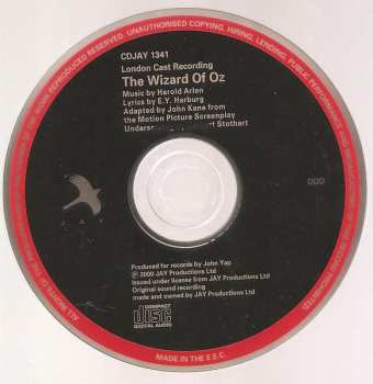 CD Royal Shakespeare Company: The Wizard Of Oz (London Cast Recording)
