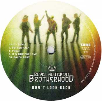 2LP Royal Southern Brotherhood: Don't Look Back