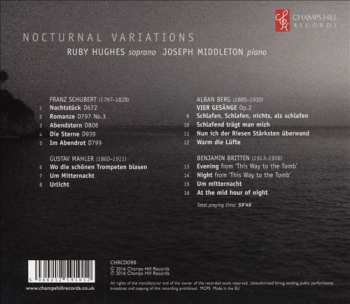 CD Joseph Middleton: Nocturnal Variations