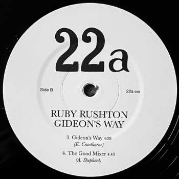 LP Ruby Rushton: Gideon's Way LTD