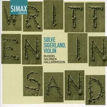 Album Esa-Pekka Salonen: Written In Sand