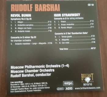 10CD/Dobozkészlet Rudolf Barshai: Rudolf Barshai Edition 