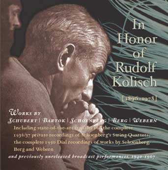 6CD/Dobozkészlet Rudolf Kolisch: In Honor Of Rudolf Kolisch