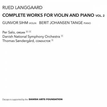 CD Thomas Søndergård: Complete Works For Violin And Piano, Vol. 2
