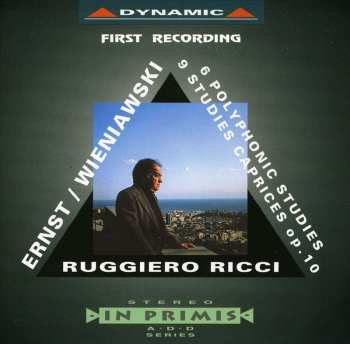 Album Henryk Wieniawski: Ernst, 6 Studi Polifinici / Wieniawski, 9 Studi-Capricci Op.10