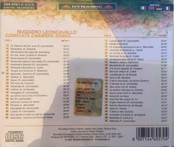 CD Ruggiero Leoncavallo: Leoncavallo - Complete Chamber Songs