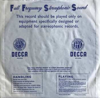 LP The London Symphony Orchestra: Carmen Fantasie / Zigeunerweisen / Havanaise - Introduction & Rondo Capriccioso