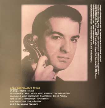 6CD Ruggiero Ricci: Discovered Tapes: Concertos