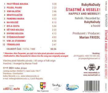 CD RukyNaDudy: Šťastně A Vesele ! (Happily And Merrily!)