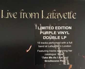 2LP Rumer: Live From Lafayette LTD | CLR