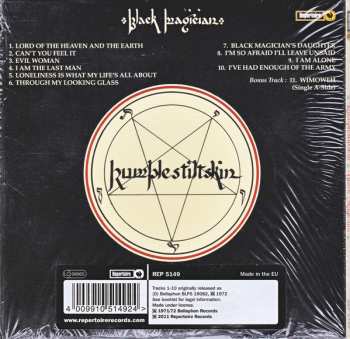 CD Rumplestiltskin: Black Magician DIGI