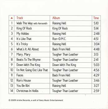 CD Run-DMC: Playlist: The Very Best Of Run-D.M.C.