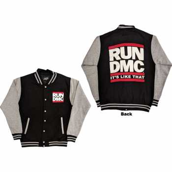 Merch Run-DMC: Run Dmc Unisex Varsity Jacket: It's Like That (back Print) (small) S
