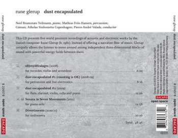 CD Rune Glerup: Dust Encapsulated