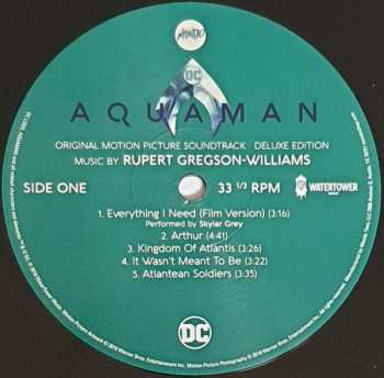 3LP Rupert Gregson-Williams: Aquaman (Original Motion Picture Soundtrack) LTD | DLX