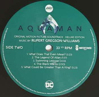 3LP Rupert Gregson-Williams: Aquaman (Original Motion Picture Soundtrack) LTD | DLX