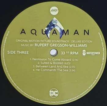 3LP Rupert Gregson-Williams: Aquaman (Original Motion Picture Soundtrack) LTD | DLX