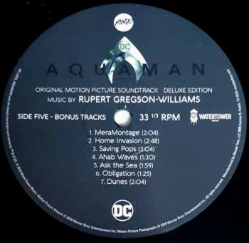 3LP Rupert Gregson-Williams: Aquaman (Original Motion Picture Soundtrack) LTD | DLX